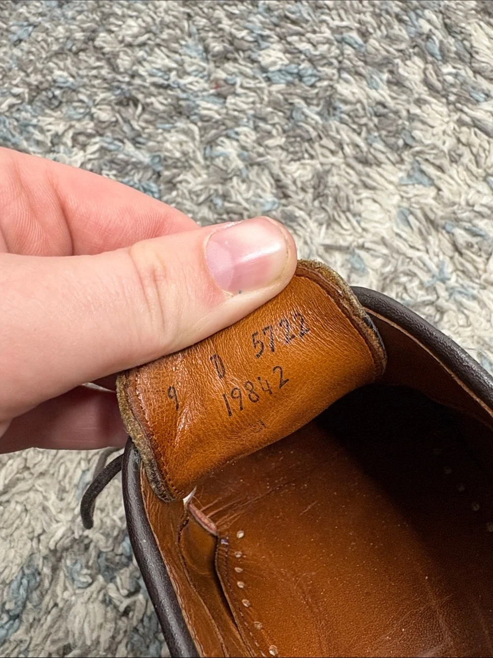 Allen Edmonds Shoes Mens 9 San Marco Oxfords Brown Leather Career Office